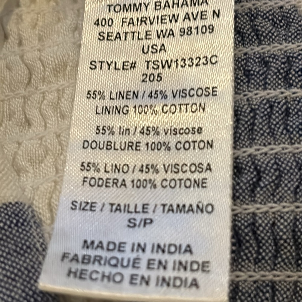 Tommy Bahama linen blend maxi dress S - Picture 14 of 16
